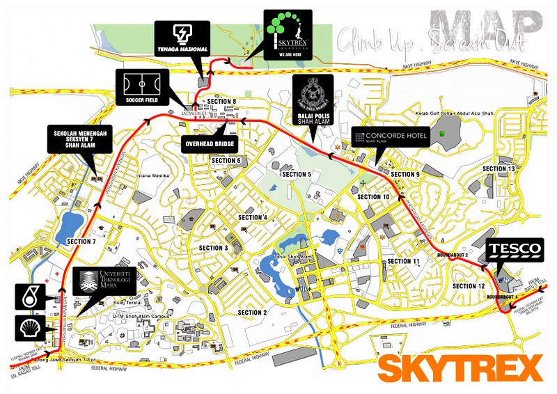 Skytrex Adventure, Taman Botani Negara Shah Alam  WHOA 